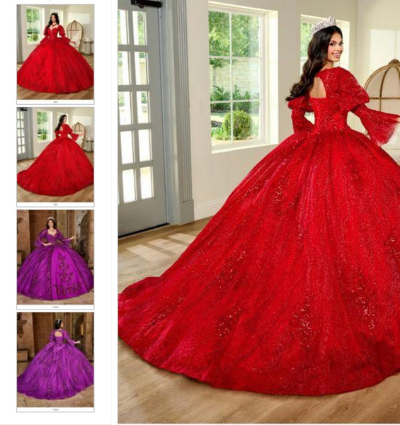 Red sweet fifteen/16 dress