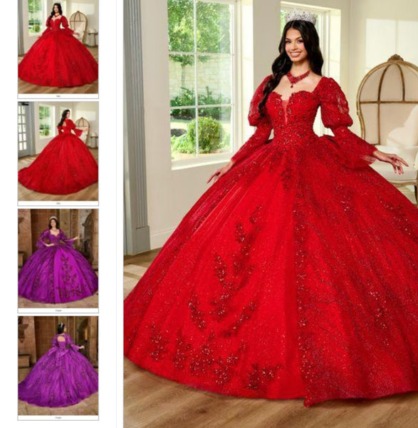 Red sweet fifteen/16 dress