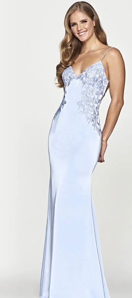 Prom dress style # TF0905 color Peri