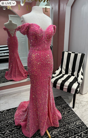 Prom Dress color emerald