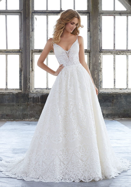 #8204 Kasey Wedding Dress - Concepcion Bridal & Quinceañera Boutique