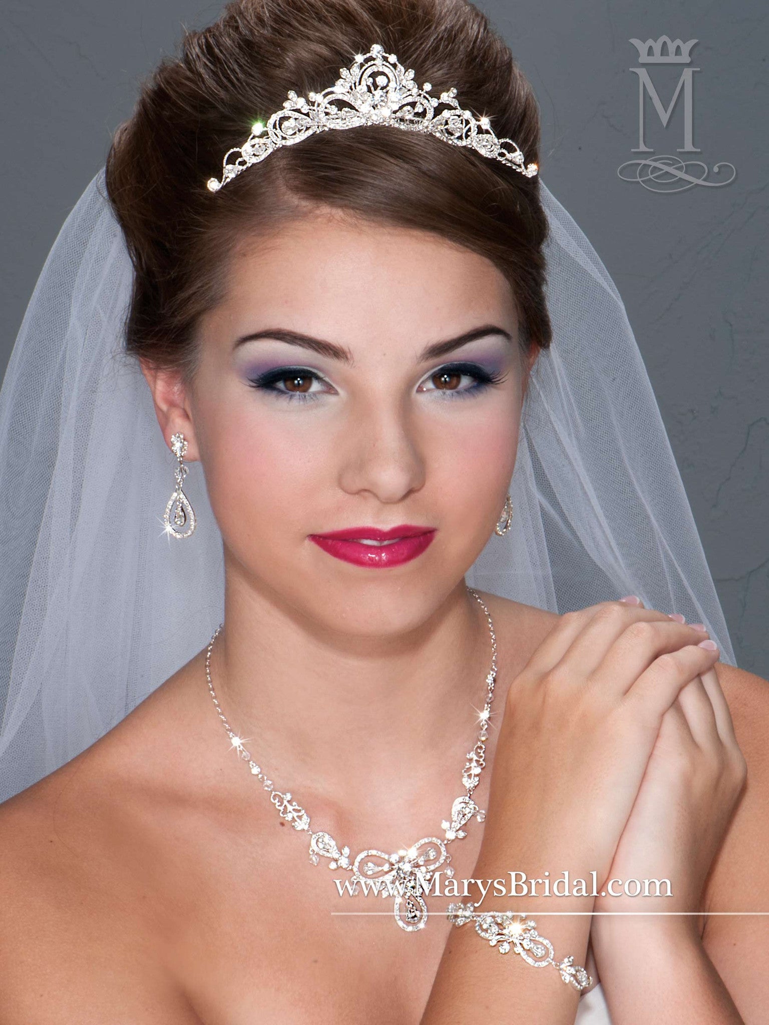 Bridal Jewelry & Tiara Set - Concepcion Bridal & Quinceañera Boutique