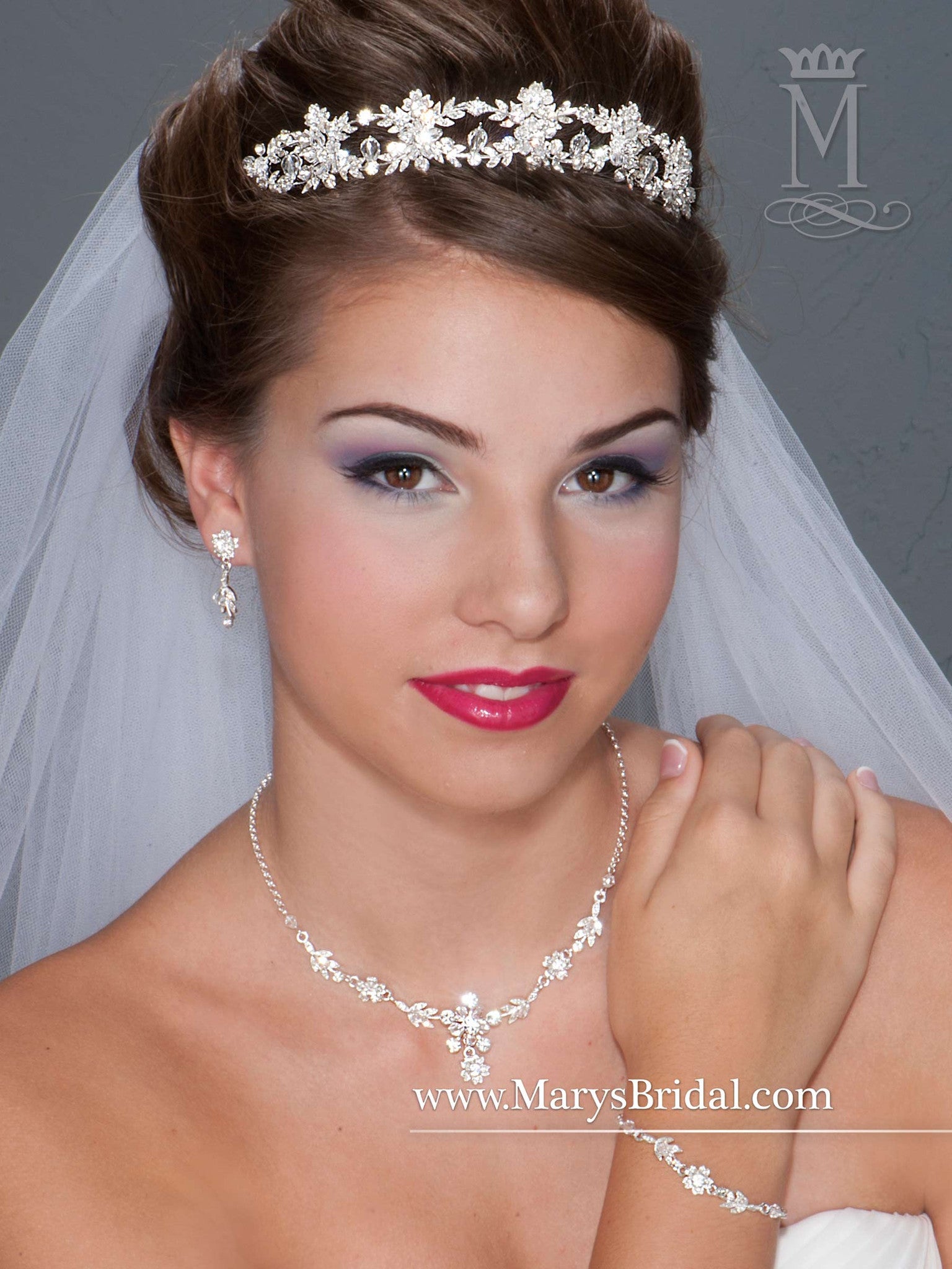 Bridal Jewelry & Tiara Set - Concepcion Bridal & Quinceañera Boutique