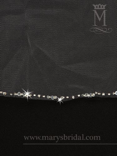 Delicate Beaded Veil - Concepcion Bridal & Quinceañera Boutique